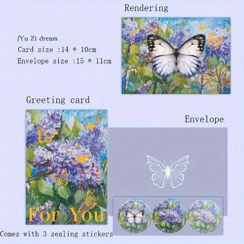Greeting Cards Color Green