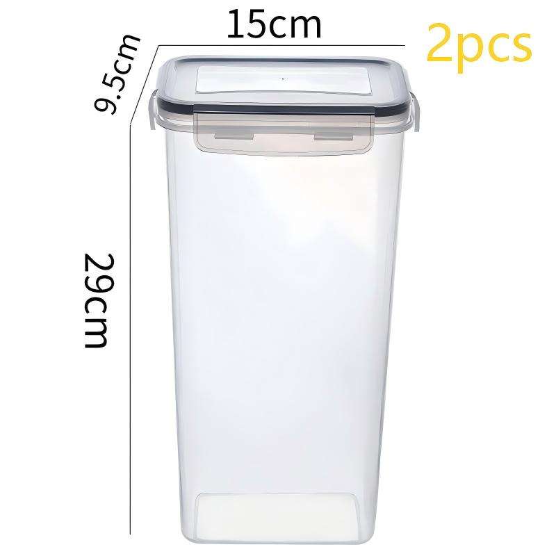 Sealed Jar Color High Transparency 2Pack Model2.0L Airtight Container