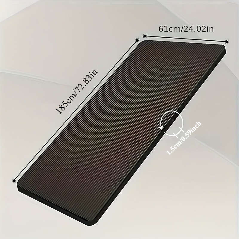 Yoga Mat Exclusive Premium Luxury Quality 5 Style Thickened Black
