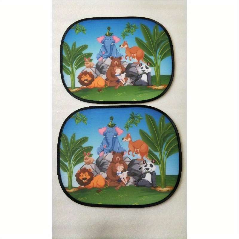 Car Sun Shades Style Animal Pattern