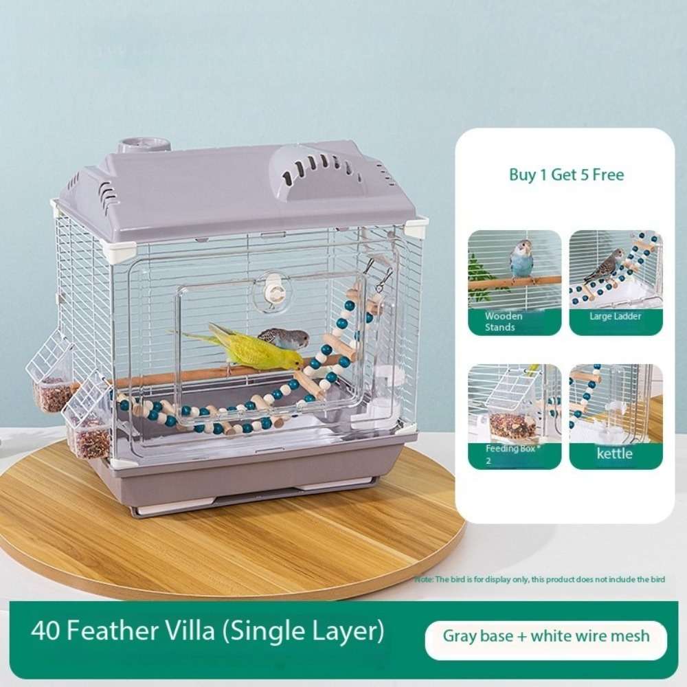 Birdcage Color Gray 5 Piece Set