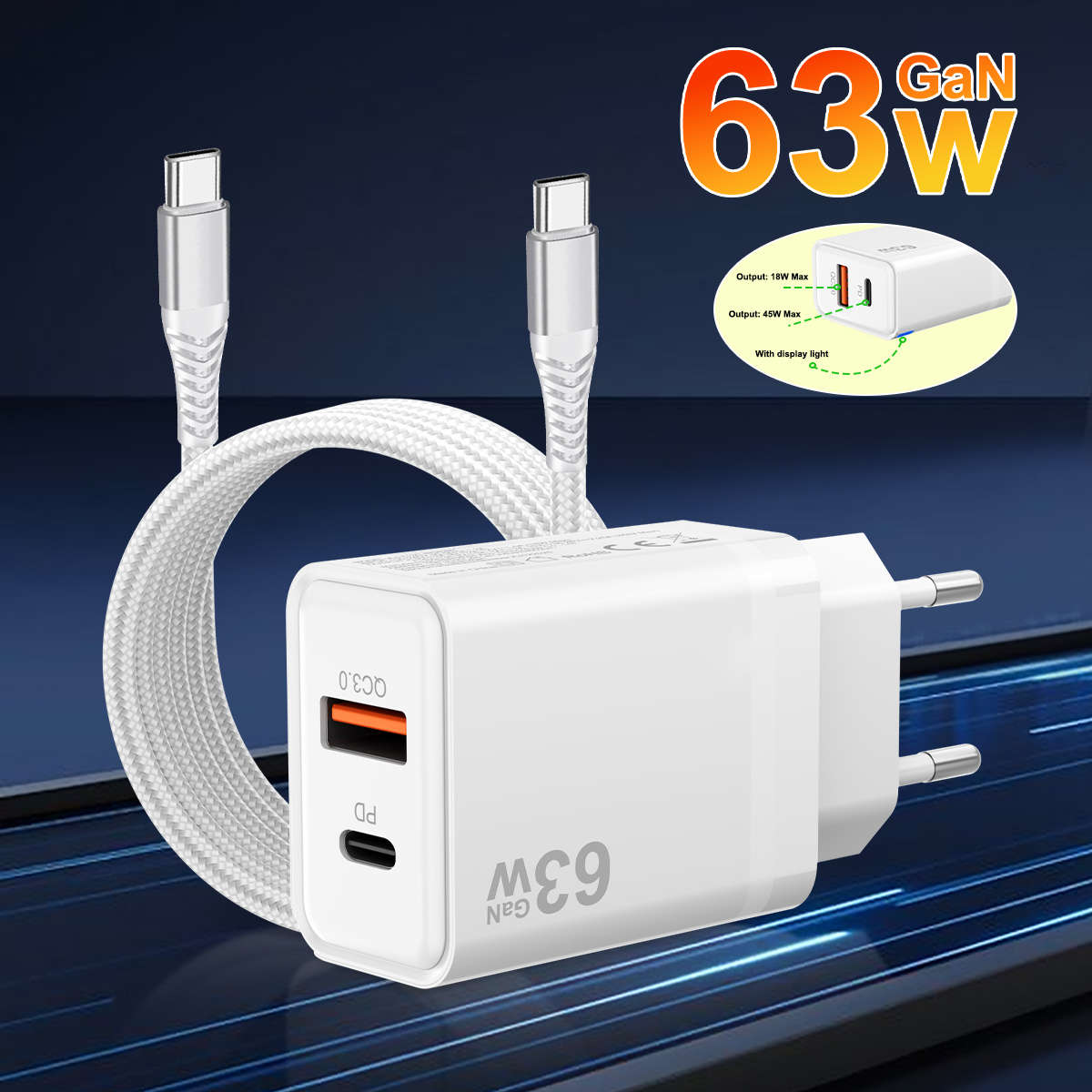 Charger Items Plug 1M Cable