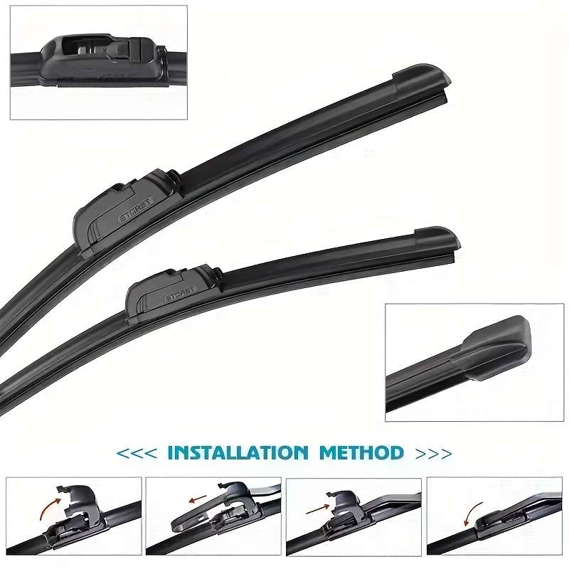 Windshield Wipers Color Suitable For Mitsubishi Asx Outlander Quantity 3 Piece Set