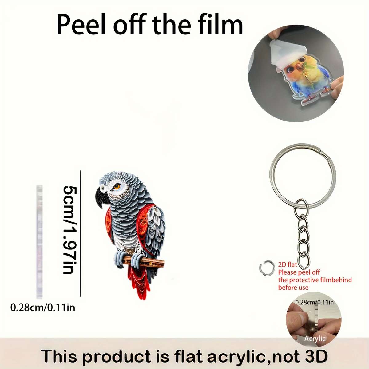 Keychain Ornament Quantity