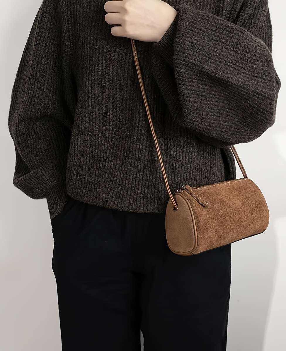Women S Handbags Matte Brown