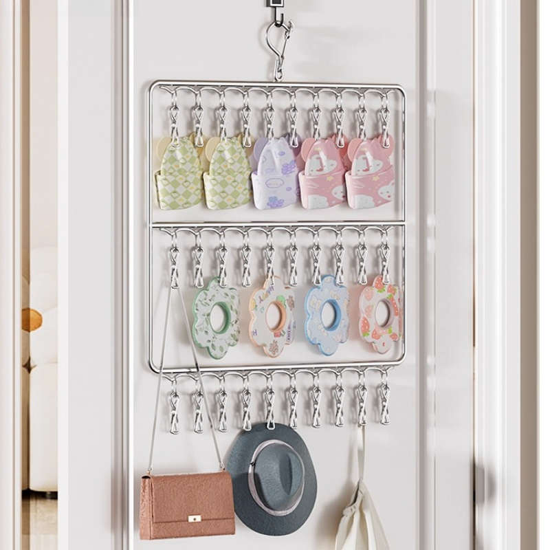 Clothes Rack 20 Clips Quantity 3 Pc