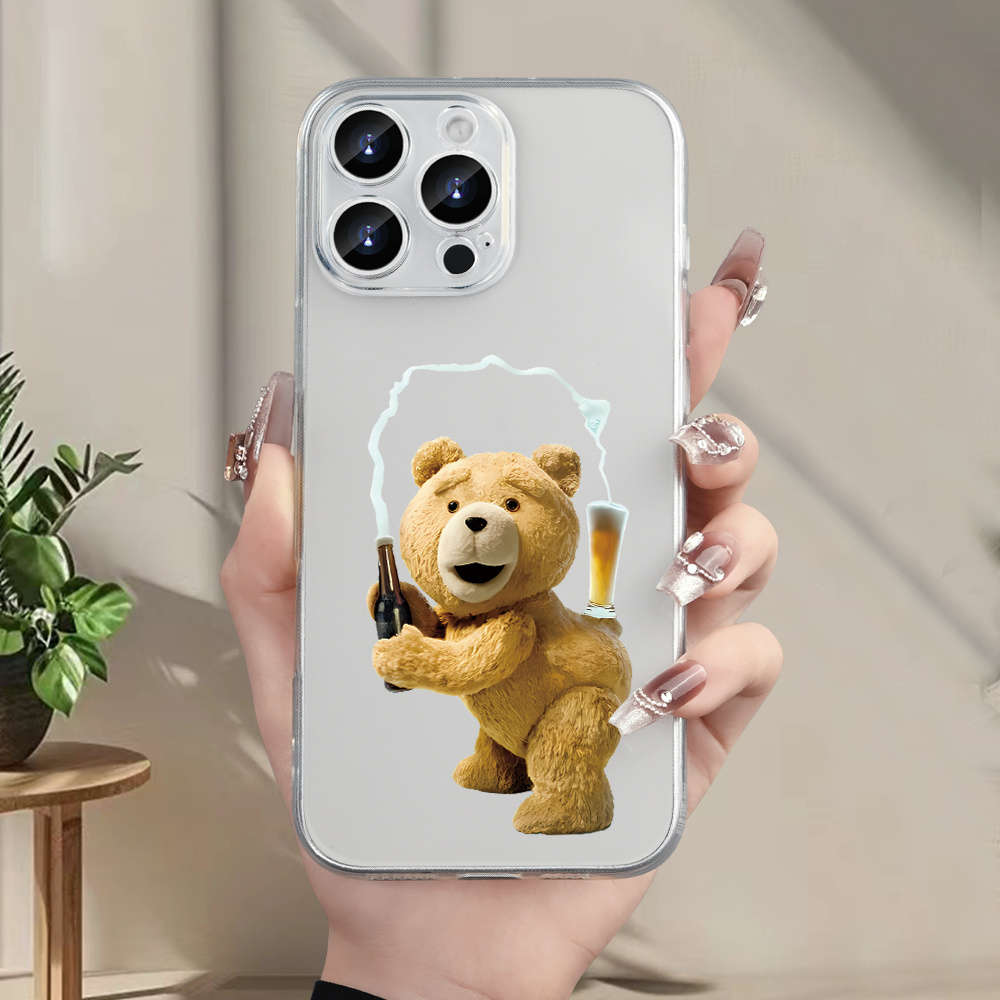 Transparent For iPhone Phone Case
