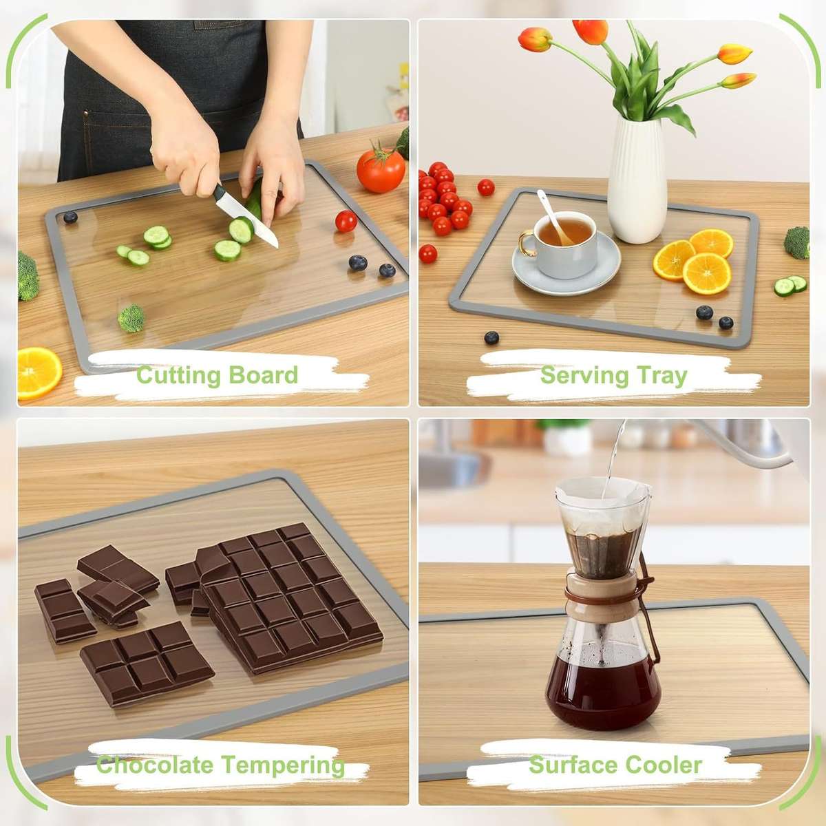 Cutting Board Weight 2 Piece Set