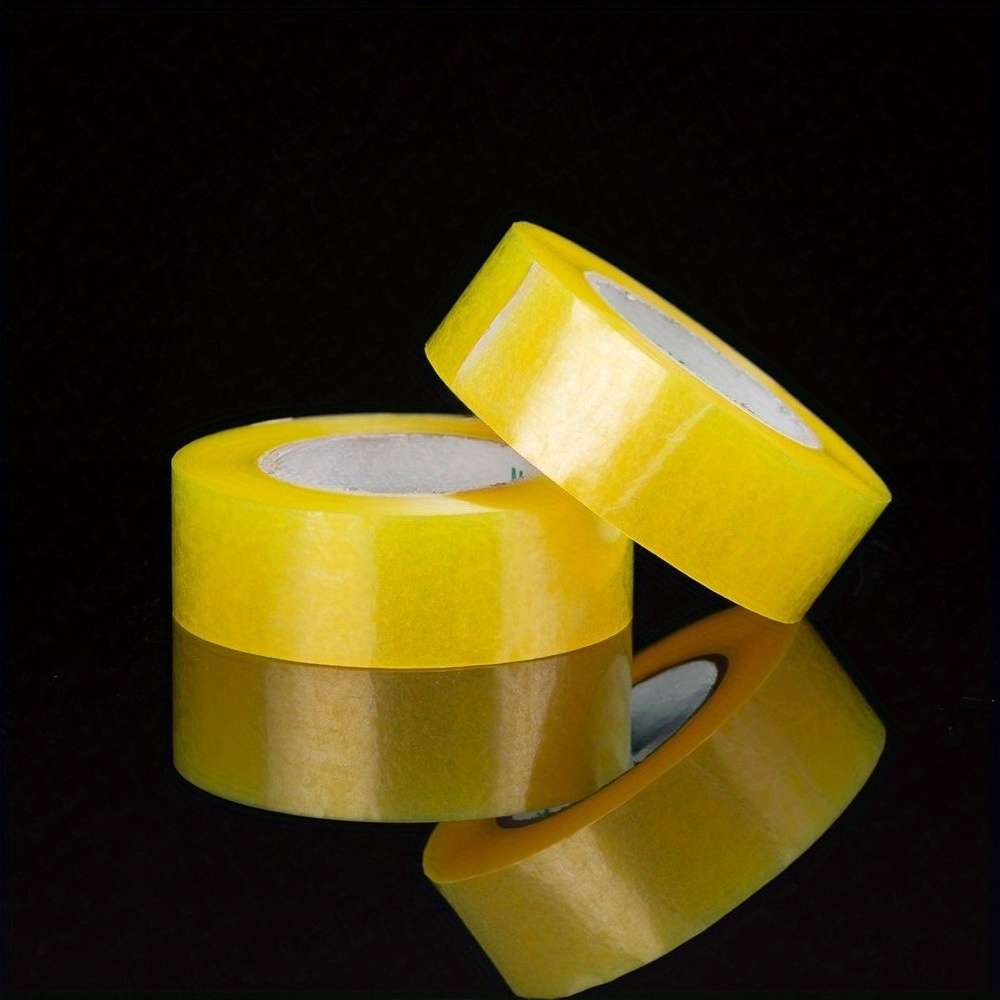 Adhesive Tape Color 11 Rolls Yellow Transparent