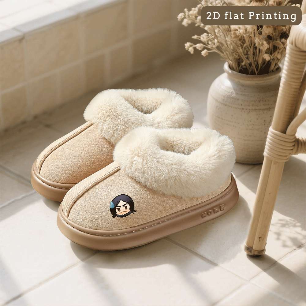 Cotton Slippers Color Brown Sizeuk 7