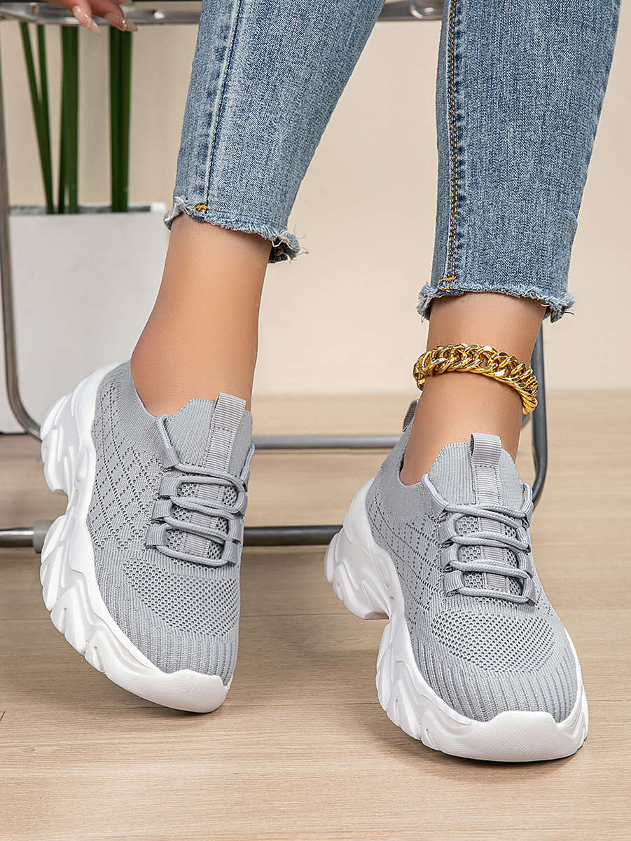 Women S Sneakers Color Light Grey Sizeuk 5