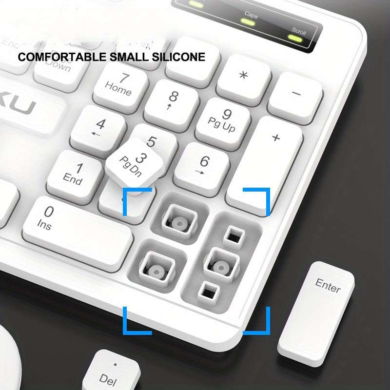 keyboard color White