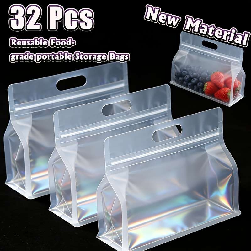 Food Storage Bags Quantity 20 Silk Food Bags # 32 Pieces