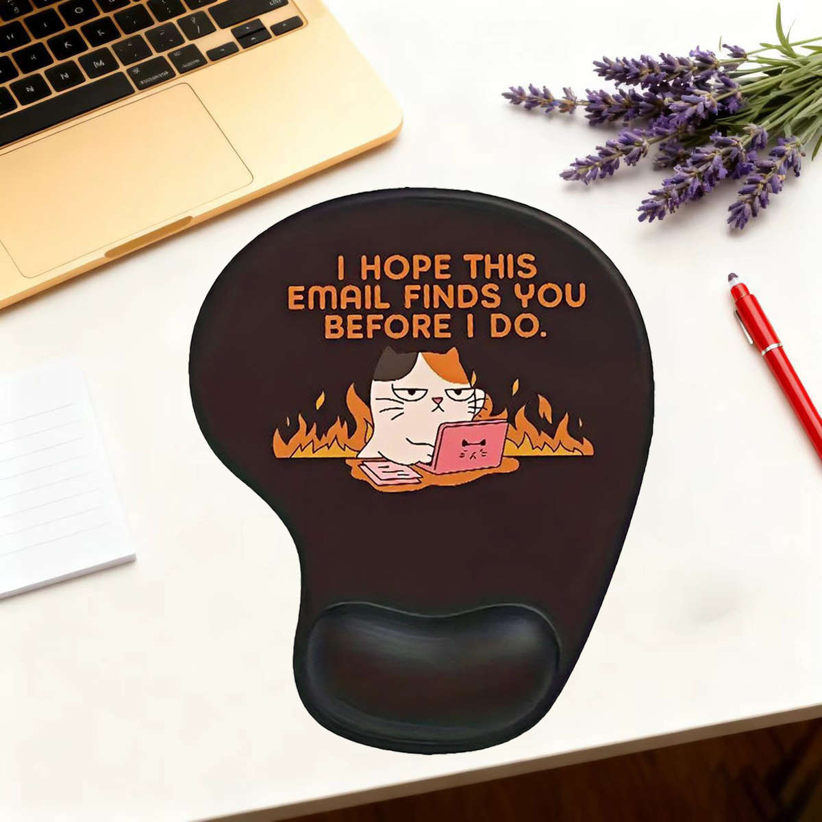 Premium WearResistant Funny Theme Ergonomic Wrist Support For Graphic Designers