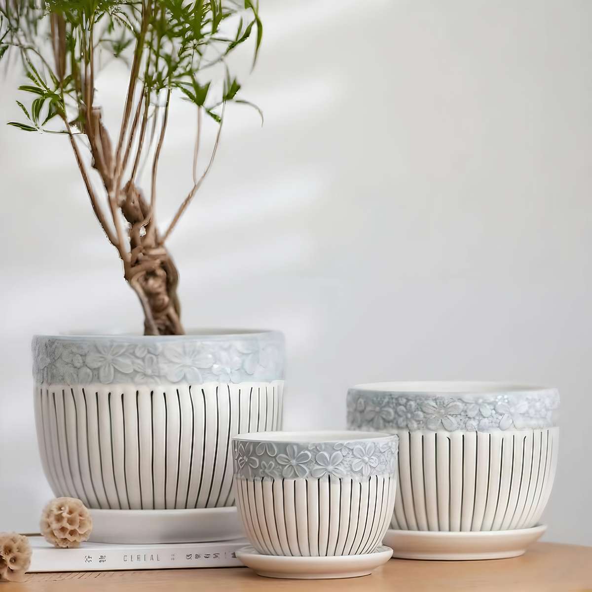 Flowerpot Color 3 Piece Set