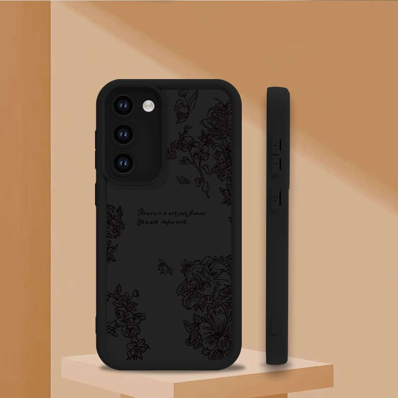 Phone Case Brown Compatible Model Galaxy A7 2018