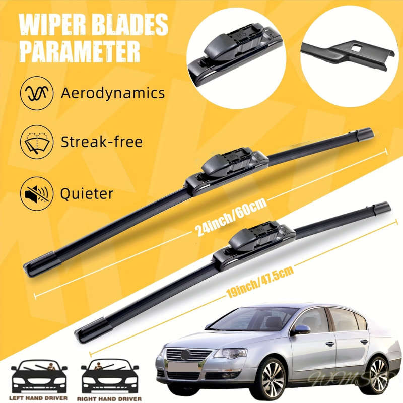 Windshield Wipers Model Vw For Volkswagen Passat B6