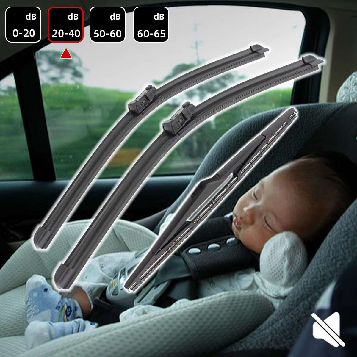Windshield Wipers Model Lancia Delta Mk3 2008 2014