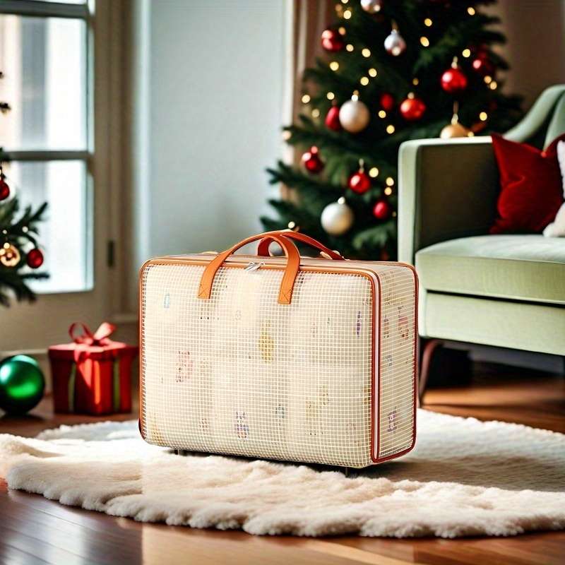 2Pcs Large Capacity Waterproof Storage Tote Storage M 2Pcs