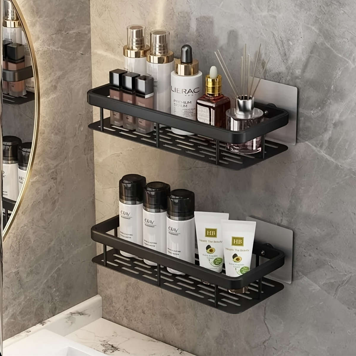 Bathroom Storage Rack Model 3Pcs  Set Of One