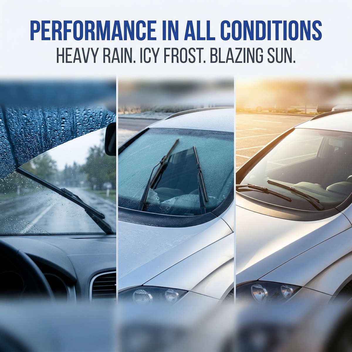 Windshield Wipers Color 3Pcs 24 19 12