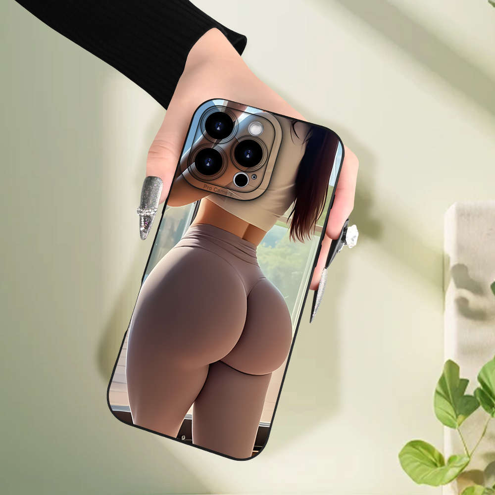 Black For iPhone Phone Case