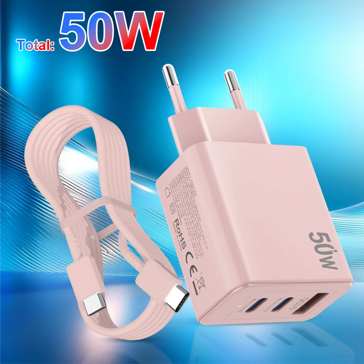 Charger Color 5 0W 1M Data Cable
