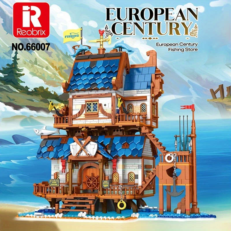 3D Building Model Puzzle Set Model Zz 66007