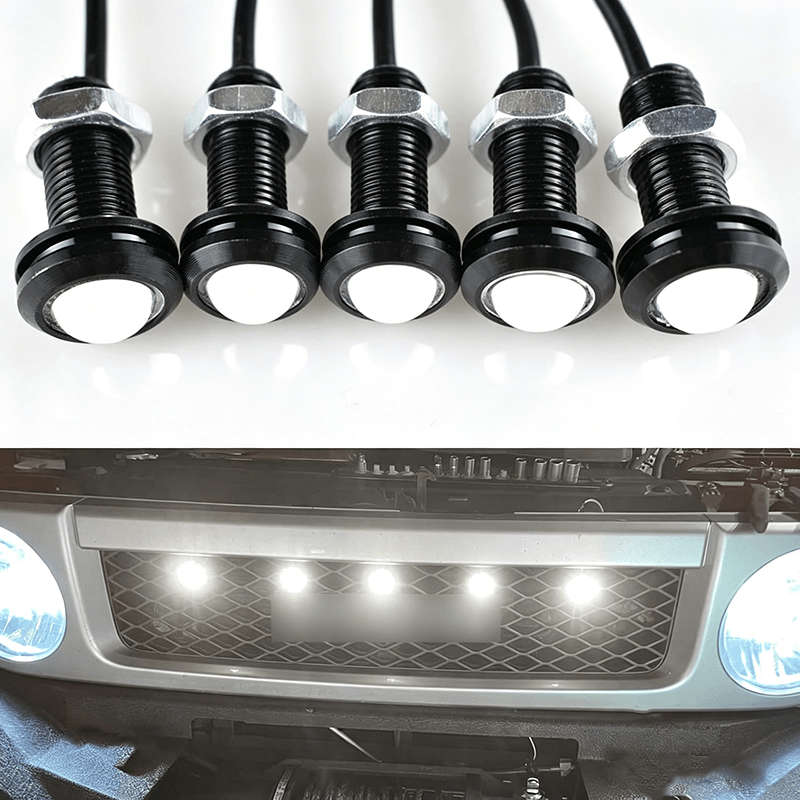 Car Lights Color Red Glow Quantity 5Pcs
