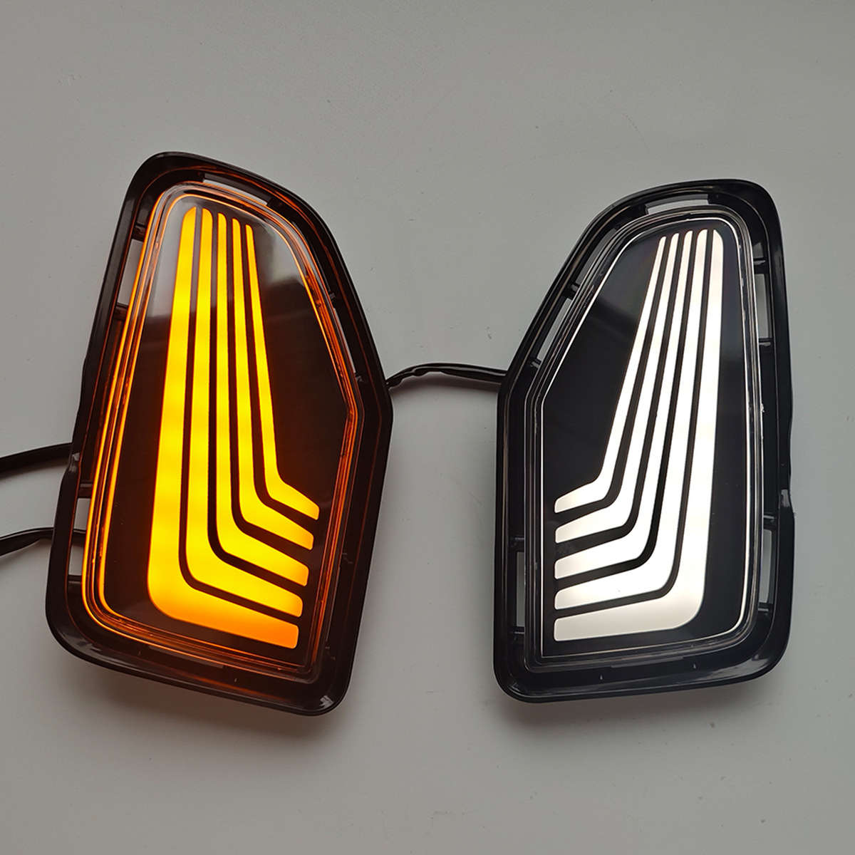 Car Lights Color Threecolor Flowing Light One Set Price