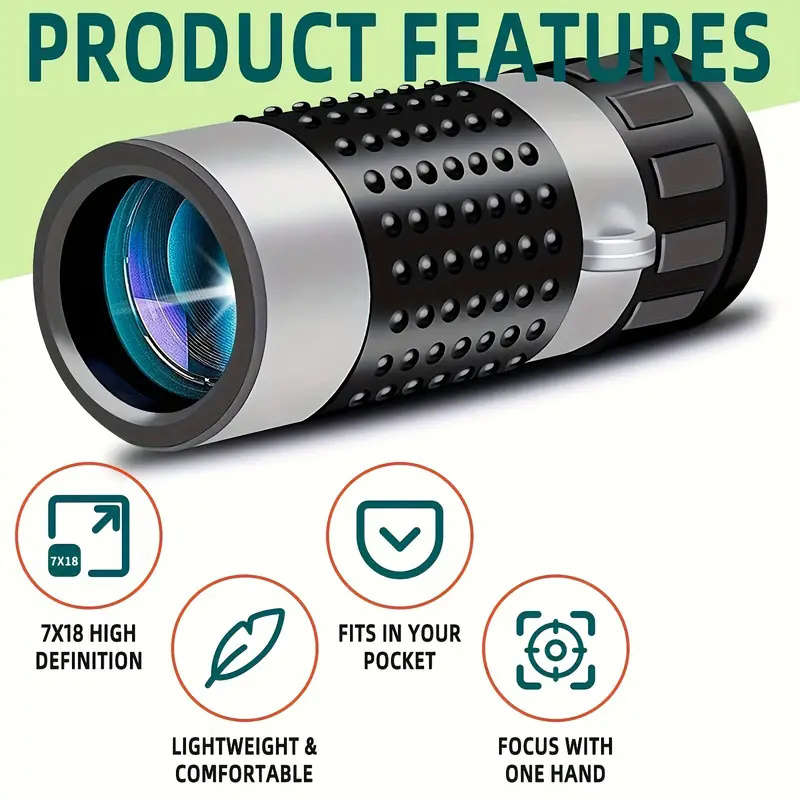 Telescope Model Hd Model 7X18 Monocular