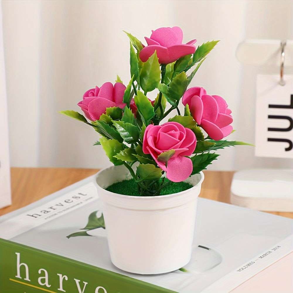 Flowerpot Color 1 Piece Milk White