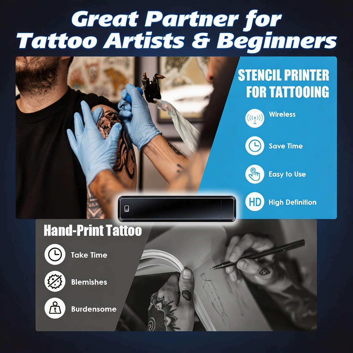 Printer Color White Machine Package