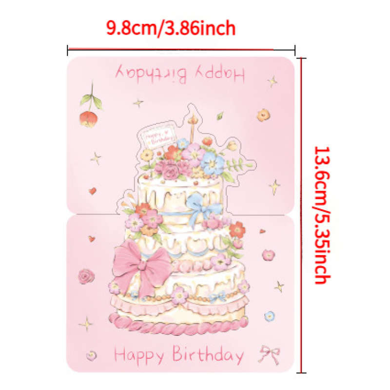 Greeting Cards Color Style5 Size 10Pcs