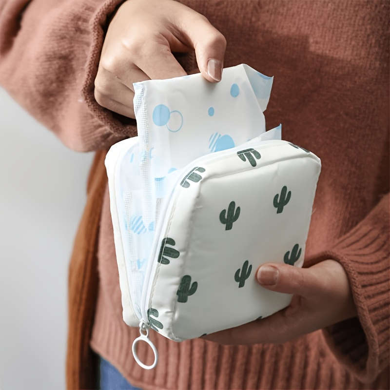 Storage Bag Model White Cactus1