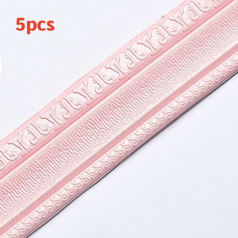 Skirting Board Pink Quantity 5Pcs