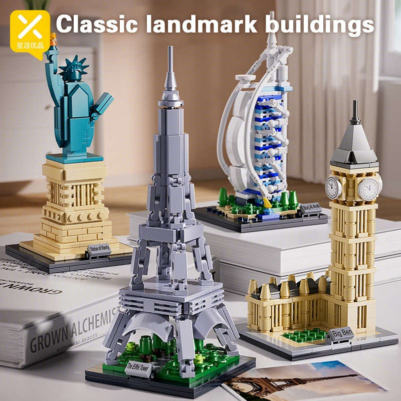 Building Toy Architectural Model Toy Set Model Big Ben