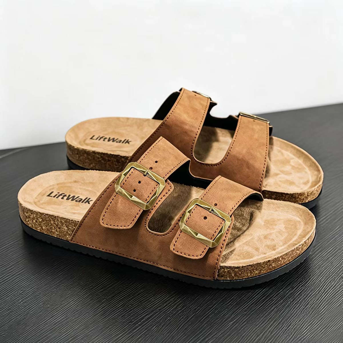 Sandals Color Light Brown 1 Size Uk 8.5