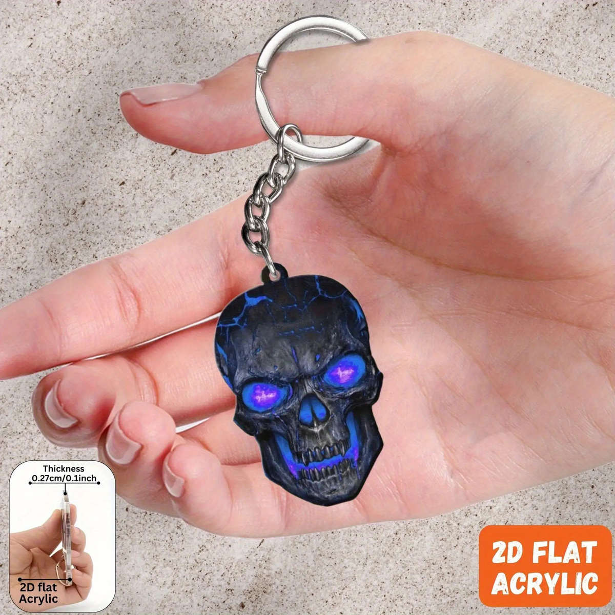 Keychain Ornament Quantity 6 Pieces