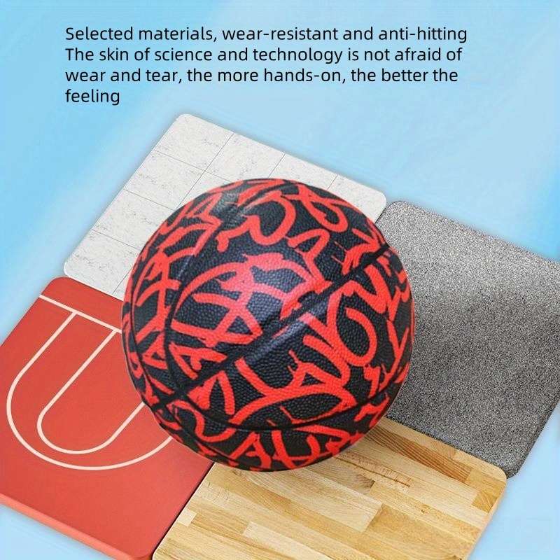 Basketball Color Graffiti Fluid White Sizeno. 7 Basketball Standard Ball