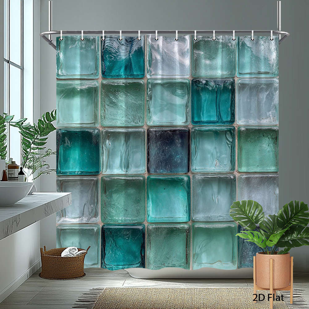 Waterproof Shower Curtain Size 80*180Cm
