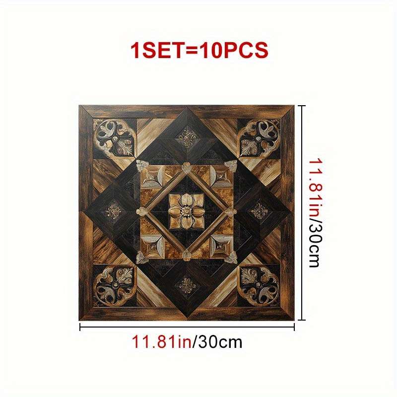 Self Adhesive Floor Stickers 11.81 X 11.81 In 30 Cm