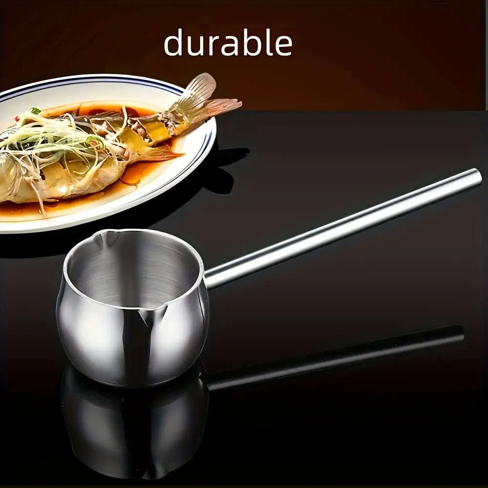 Durable 430 Stainless Steel Mini Pot