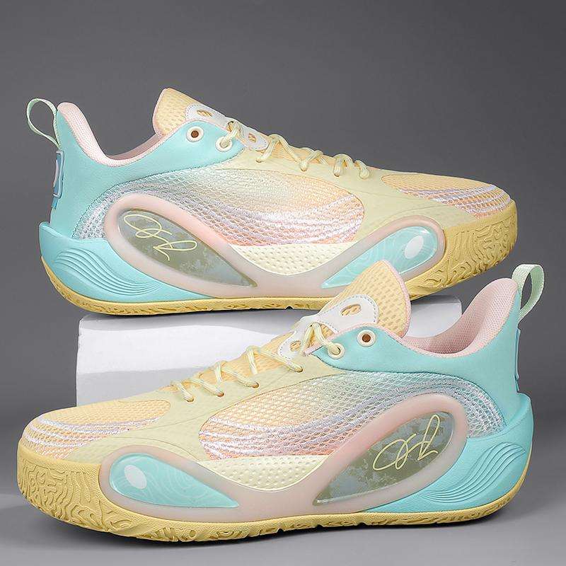 Sneakers Yellow Size Uk 7