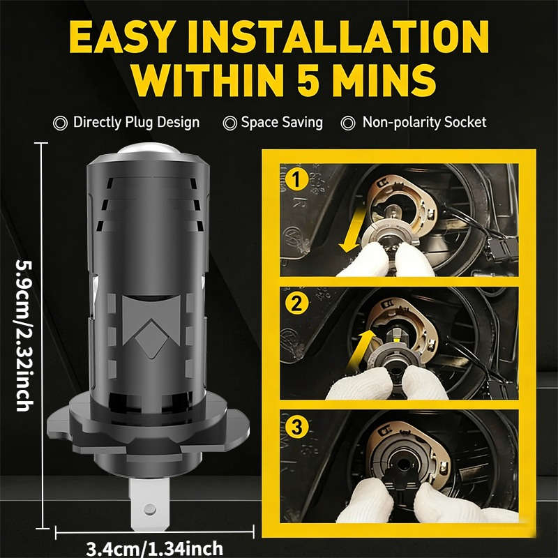 Car Lights Quantity 2Pcs