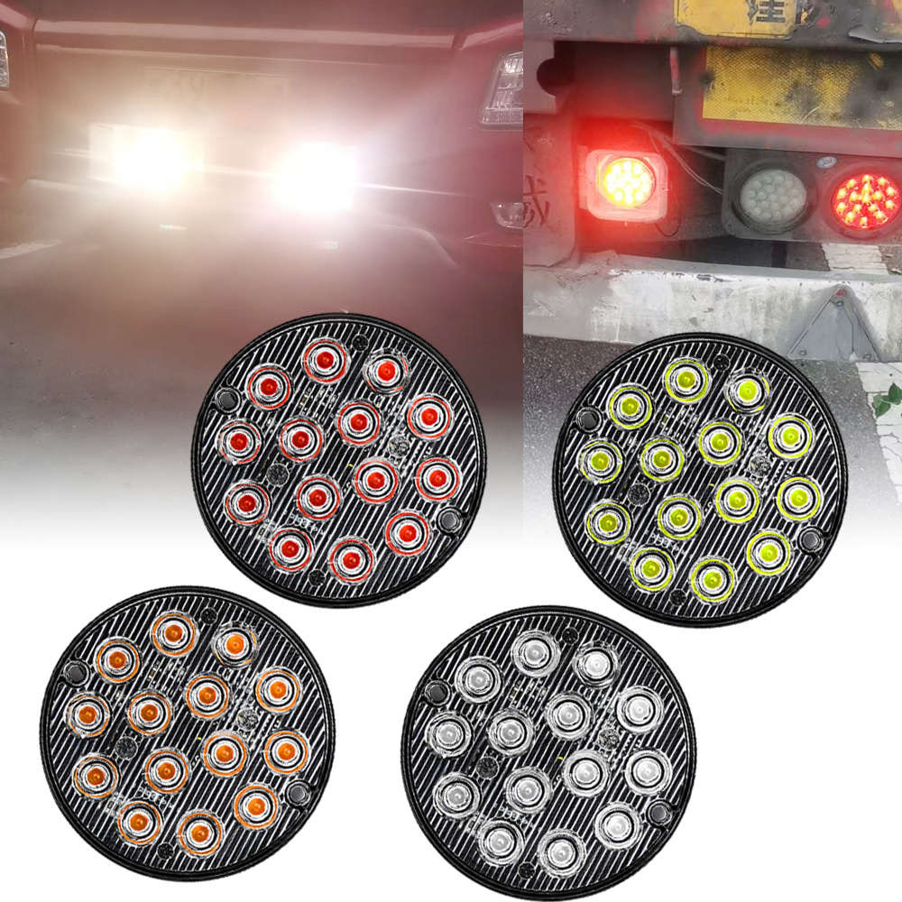 Car Lights Color Red2Pcs