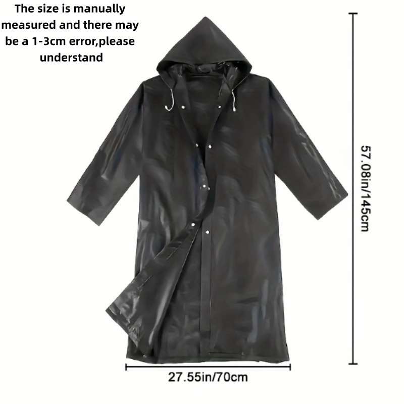 Raincoat Standard Size Universally Applicable Style Men'S And Women'S Universal Windproof Ride