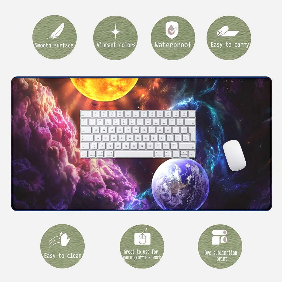 Mouse Pad Size 15.8X23.62In   Quantity 1Pc