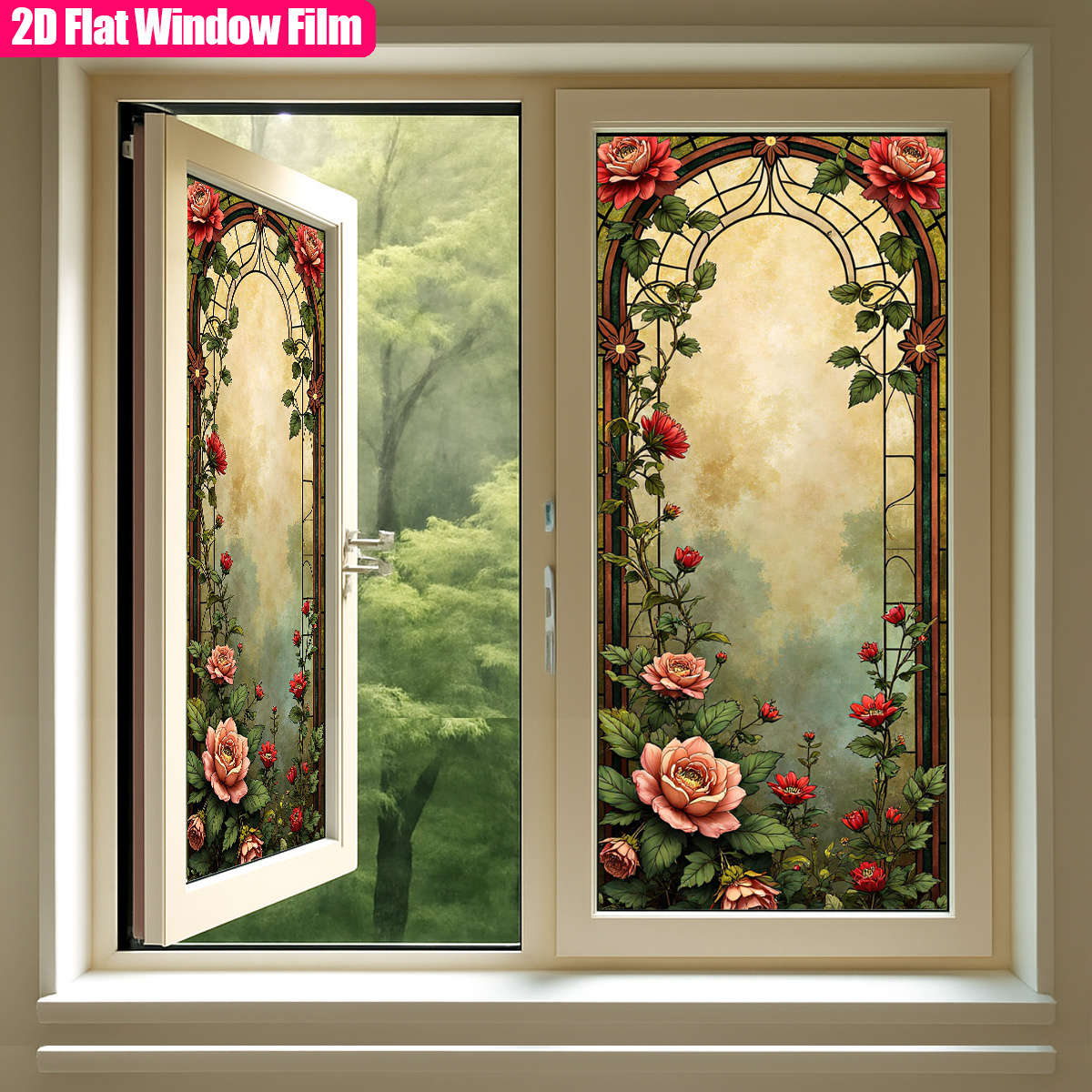 Window Stickers Size 45X100Cm17.7X39.3Inch