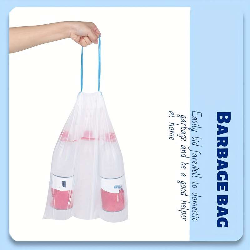 Trash Bag5Rolls100Pcs